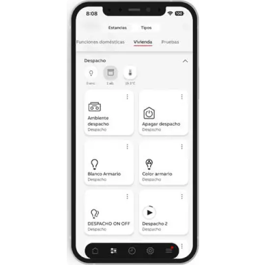 Imagen de ABB-free@home® App Next de Niessen para el móvil